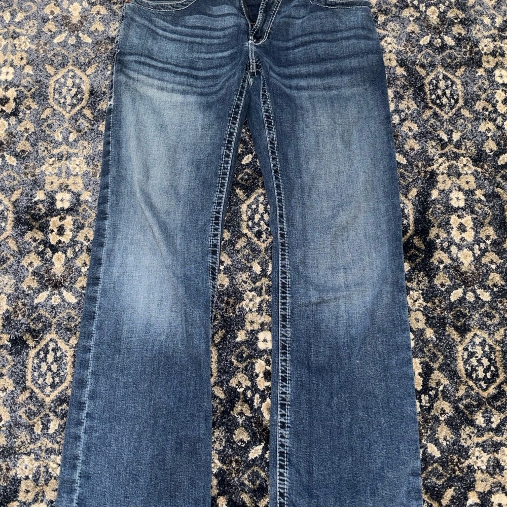 30/32 Ariat M4 Relaxed Boot Cut Jeans in Blue
